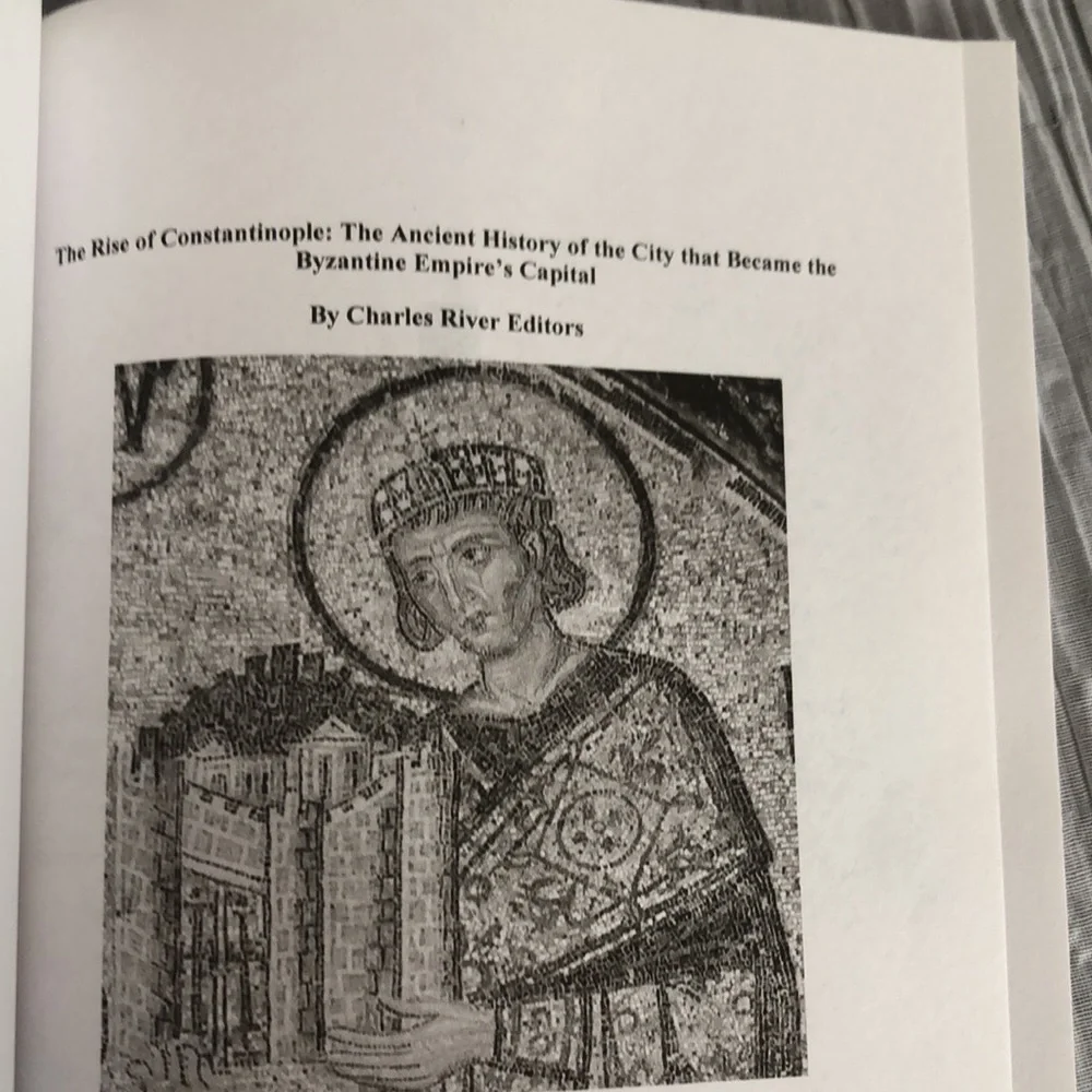 RISE OF CONSTANTINOPLE history of Byzantine Empire Charles River book paperback